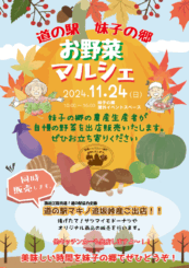 11月24日野菜マルシェ開催！