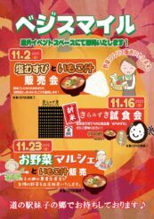 ベジスマイル販売企画のお知らせ