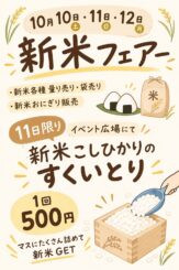 2026新米フェア開催!